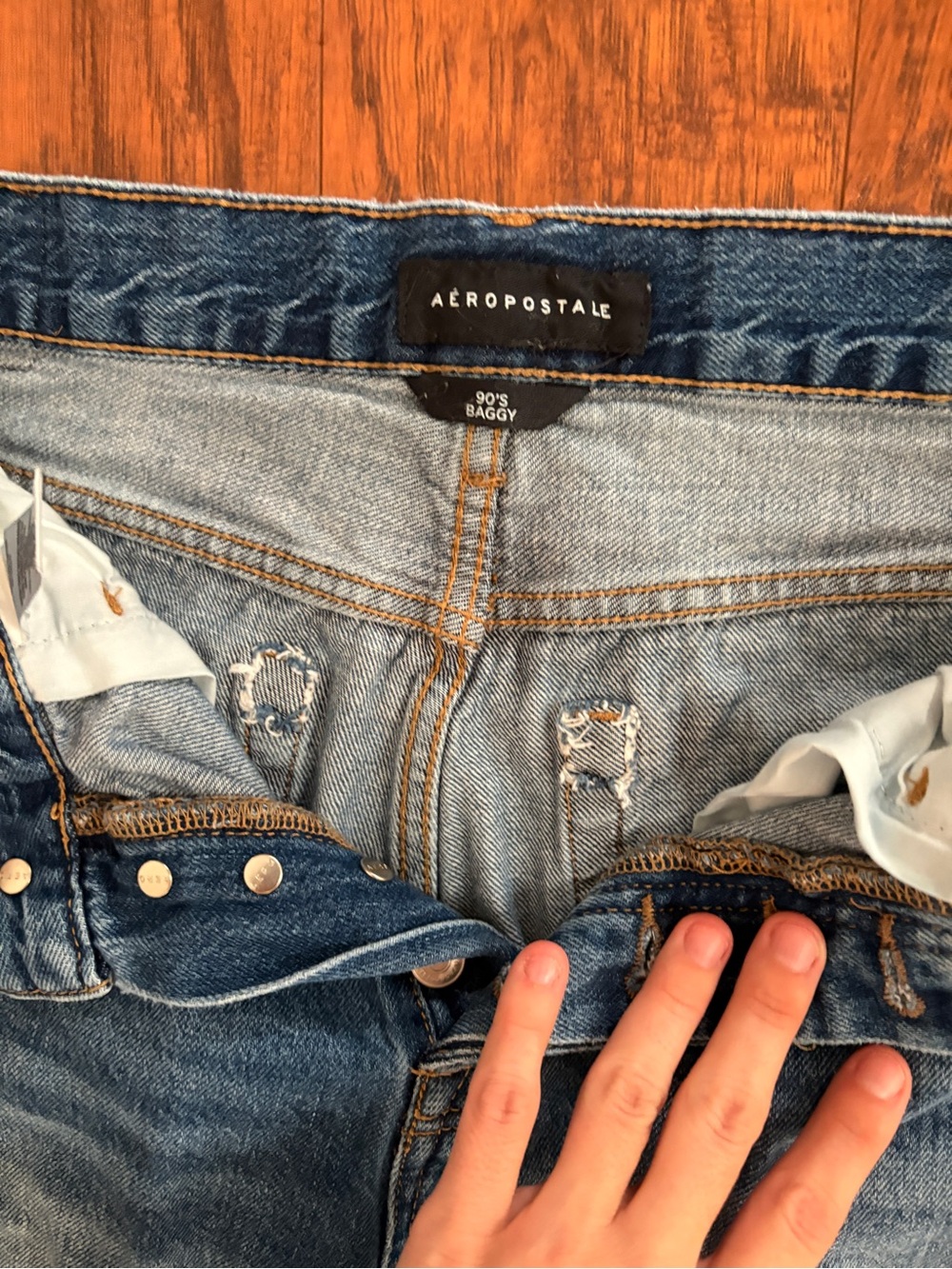Aeropostale 90’s baggy jeans - Picture 6 of 6